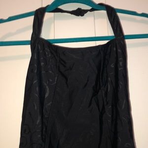 Wear Moi black halter Leotard: size M